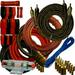 IMC Audio WK-4RED 4 Gauge Amplifier Installation Wiring Kit - A Car Amplifier Wiring Kit Helps You Make Connections and Brings Power to Your Radio Subwoofers and Speakers.