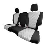 THL Custom Fit Seat Covers for 2016â€“2022 Honda Pilot Car Seat Covers 2nd Row Bench Only Gray Neoprene Automotive Seat Covers Waterproof Car Seat Protector Honda Accessories Seat Covers for SUV