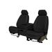 CalTrend Front Buckets Carbon Fiber Seat Covers for 2012-2021 Nissan NV1500-3500 - NS175-01FA Black Insert and Trim