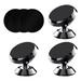 [3 Pack] Magnetic Phone Car Mount with Black Metal Plates TIQUS Car Sturdy Stick-on Cell Phone Holder Car Built-in Amazing Strong Magnets Hands Free Magnetic Car Phone Holder with Strong Adhesive