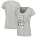 Women's Heather Gray Mickey & Friends Scoop Neck T-Shirt