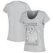 Women's Heather Gray Disney Princess Kindness Is Everything Retro Scoop Neck T-Shirt