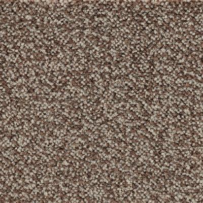 Teppichboden BODENMEISTER "Juno, Velours - meliert", braun (dunkel, braun), B:500cm H:8,5mm L:400cm, Polyamid, Teppiche,