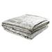 Lili Alessandra Moderne Velvet Blanket Rayon/Viscose in Gray/White | 68 W in | Wayfair LPB123I