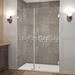 Aston Nautis GS Hinged Frameless Shower Door Metal in Gray | 40" | Wayfair SDR990-SS-40-10