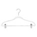 Rebrilliant Luegenia Velvet Non-Slip Standard Hanger Velvet in White | Wayfair B3EA605A86B4415E8227786A186225D2