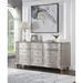 Willa Arlo™ Interiors Orrwell 9 - Drawer 70.6" W Dresser in Silver Oak Wood in Brown/Gray | 40.5 H x 70.6 W x 20.4 D in | Wayfair