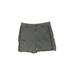 Sonoma Goods for Life Khaki Shorts: Gray Solid Bottoms - Women's Size 6 - Stonewash