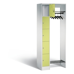 C+P Offene Garderobe Serie 8070, H1950xB740xT480mm Image