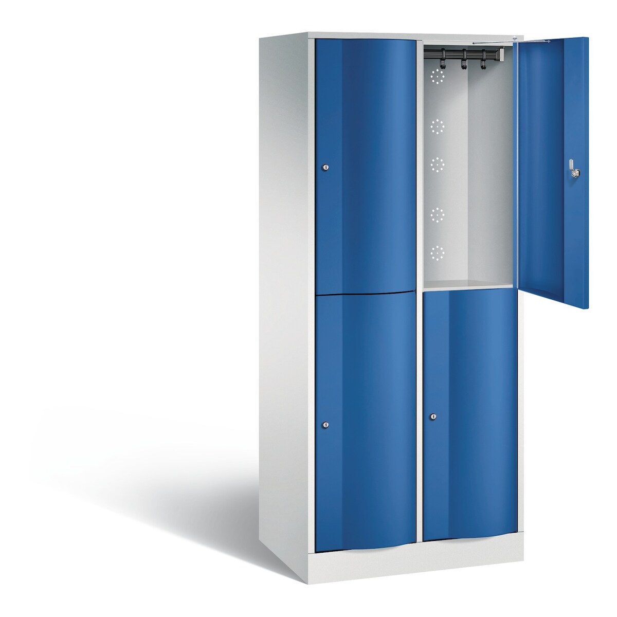 C+P Spind doppelstöckig Resisto, H1950xB772xT540mm Image