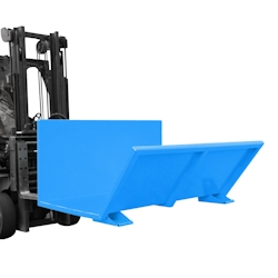 Langgutkipper Transportgerät lackiert RAL5012 Lichtblau Stapler Anbaugerät Image