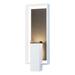 Hubbardton Forge Shadow Box 21 Inch Tall 2 Light Outdoor Wall Light - 302605-1061