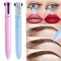 Multifunktion aler Make-up-Stift 4 in 1 Augenbrauen Eyeliner Bleistift dauerhafte Zeichnung Lippen