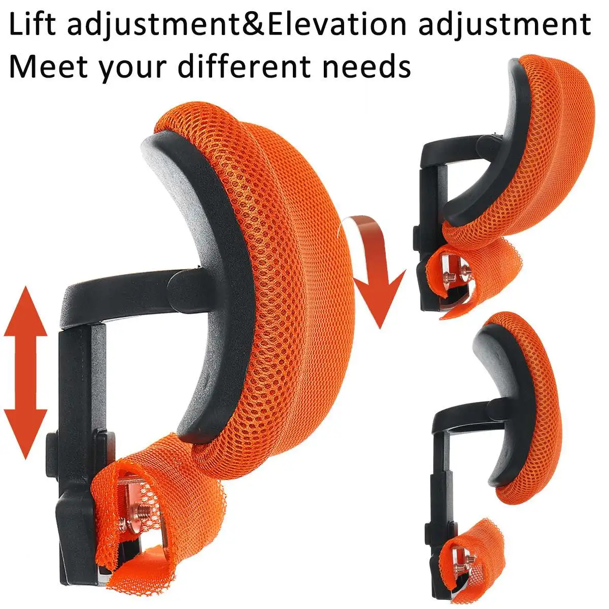 Computer Stuhl Bürostuhl Kopfstütze mit Einstellbare Hebe Neck Schutz Kissen Kopfstütze für Stuhl Büro Zubehör