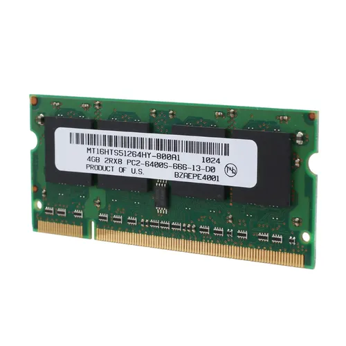 4GB DDR2 Laptop RAM 800MHz PC2 Sodimm 2 Rx8 Pins für Intel und Laptop-Speicher
