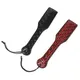 1pc Diamond Pattern Flog Spank Paddle Horse Whip Beat Submissive for Horse Training Crop Leather