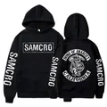 Sons of Anarchy SAMCRO Graphic Hoodie Man Streetwear Spring Autumn Men Womnen High Quality Vintage