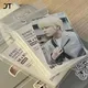 50pcs Original Korea Card Sleeves Photcards Clear Protector Kpop Shield Board Games Tarot Cards