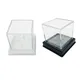 Clear Baseball Box Sports Tennis Ball Protector Cube Acrylic Baseball Holder