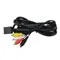 High quality 2in1 audio video cord wire S-Video AV Cable for PS2 for PS3 for Playstation 2 3