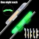 Fishing Glow Sticks for Fishing Pole Fishing Rod Tip Light Fluorescent Light Sticks for Night