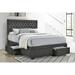 Coaster Furniture Soledad 4-drawer Tufted Upholstered Storage Bed