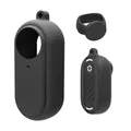 Étui de protection en silicone pour Insta360s GO3 coque souple housse en silicone anti-poussière