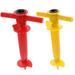 2pcs Plastic Beach Parasol Holder Beach Umbrella Sand Anchor Umbrella Spike