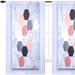 Pro Space Blackout Curtains,2 Panels Set,52" x 84",Season Banners - 52x84in