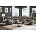 Smythe Taupe Pillow Top Arms Motion Sectional Sofa