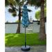 8.6 ft Outdoor Patio Market Umbrella with Push Button Tilt and Crank, UV Protection and Weather Resistance