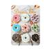 Donut Display Stand Donut Wall Party Display for Party Wedding Event Brunch Birthday Decor Doughnut (White) 1 Pcs