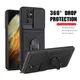 Coque de protection pour appareil photo à fenêtre marketpour Samsung Galaxy S21 Ultra coque