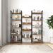 Industrial Retro Wooden Style Home and Office Large Open Bookshelves