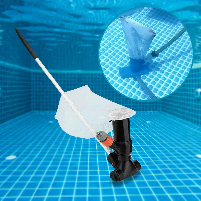 Ensemble d'aspirateur de piscine, filet de nettoyage des fonds de piscine, filtre de piscine, ensemble de nettoyage extérieur, écumeur, produits de piscine, outil