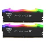 Patriot Viper Xtreme 5 32GB (2 x 16GB) 288-Pin PC RAM DDR5 7600 (PC5 60800) Desktop Memory Model PVXR532G76C36K