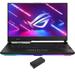 ASUS ROG Strix SCAR 15 Gaming/Entertainment Laptop (Intel i9-12900H 14-Core 15.6in 240 Hz 2560x1440 GeForce RTX 3080 Ti 64GB DDR5 4800MHz RAM Win 11 Pro) with DV4K Dock