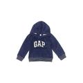 Baby Gap Pullover Hoodie: Blue Print Tops - Kids Girl's Size 4