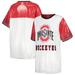 Women's Gameday Couture White Ohio State Buckeyes Chic Full Sequin Jersey Dress