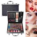 All in 1 Makeup Kit,Makeup Kits for Women Full Set | Portable Multipurpose Cosmetic Bag for Professional/Starter, 62 Eyeshadows, 4 Brow Powders, 5 Lipgloss, 4 Blushes, 6 Contour Creams Piomoner