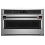 Café 30" Convection Electric Wall Oven w/ Built-in Microwave | Wayfair CWB713P2NS1_CXFCGHKPMSS