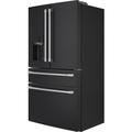 Café™ Counter Depth Bottom Freezer-French Door, Stainless Steel in Gray/Black | 69 H x 35 W x 31 D in | Wayfair CXE22DP3PD1_CXFCGHKPMSS