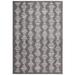 White 60 x 36 x 0.5 in Indoor Area Rug - Union Rustic Kambel Abstract Machine Woven Polypropylene Area Rug in Dark Gray/Ivory Polypropylene | Wayfair