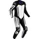 RST Pro Series Evo Airbag One Piece Motorcycle Leather Suit, black-white, Size S