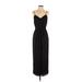 Bailey 44 Casual Dress - Midi V Neck Sleeveless: Black Solid Dresses - Women's Size 2