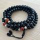 Black Onyx Stone,108 Mala Design, 8mm Bead, Black Bracelet, Necklace. Beautiful Black Stones, Meditation Mala, Yoga Mala, Prayer beads