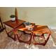 G Plan Astro Teak Nest Of Tables X3 Coffee Side End Tables Vintage Mid-Century