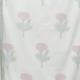 SOFT COTTON DOHAR - Small Red Carnations - Fine Cotton Blanket/Bedspread/Lightweight Blanket/King Size/Block Printed Blanket