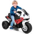 Maxmass Kids Ride on Motorbike, 6V Battery Powered Licensed BMW Electric Vehicle with Training Wheels, Music & Headlights, 3 Wheels Toy Motorcycle for 18-36 Months (Red)