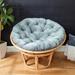 Humble + Haute Velvet Shimmer Indoor Textured Papasan Cushion (Cushion Only)